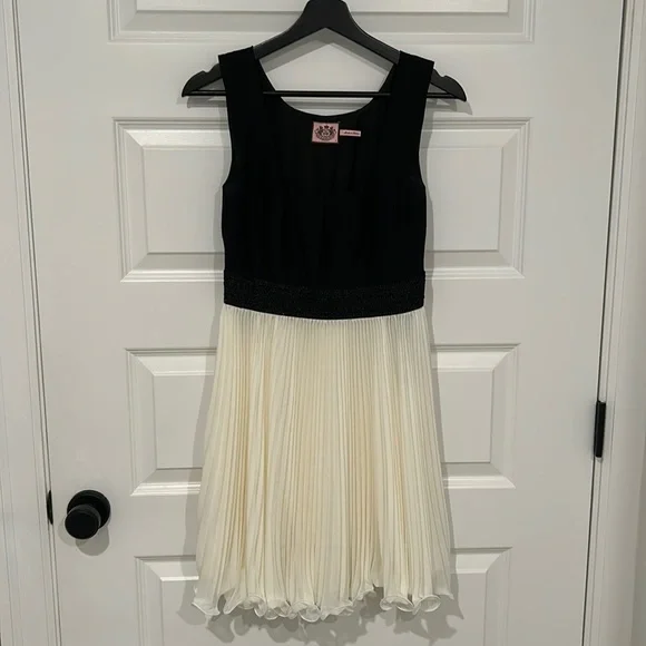 juicy couture drop waist dress Juicy Couture - Ruched Sweetheart Silk Dress